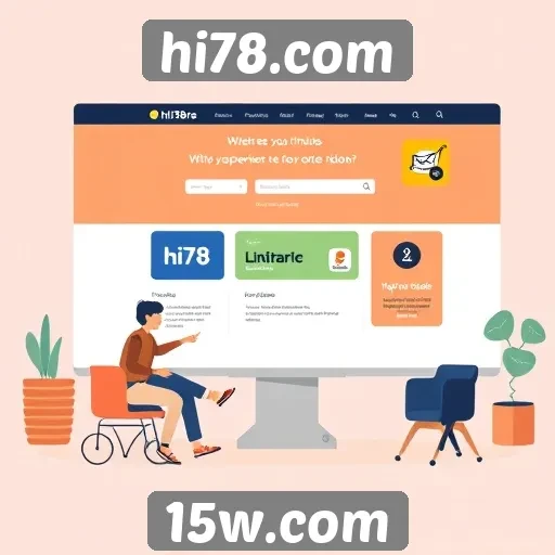 Acessibilidade e facilidade de uso no hi78.com